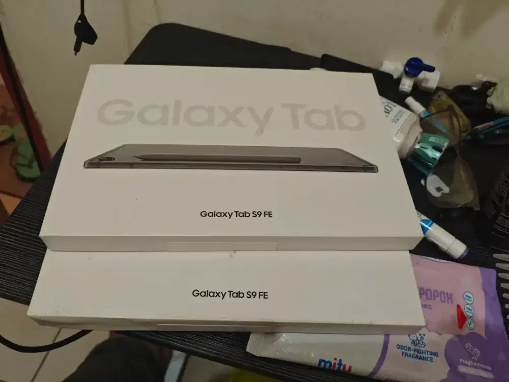 Galaxy tab s9 fe 6/128 belum pernah dipake