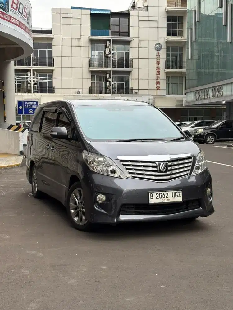 [KM ASLI]TOYOTA ALPHARD S 2.4 AT CBU 2010 SIAP PAKAI