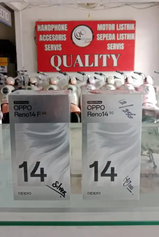 Promo NOVEMBERKAH Reno14f 5g (8+8/256) Promo hp baru segel dan murah