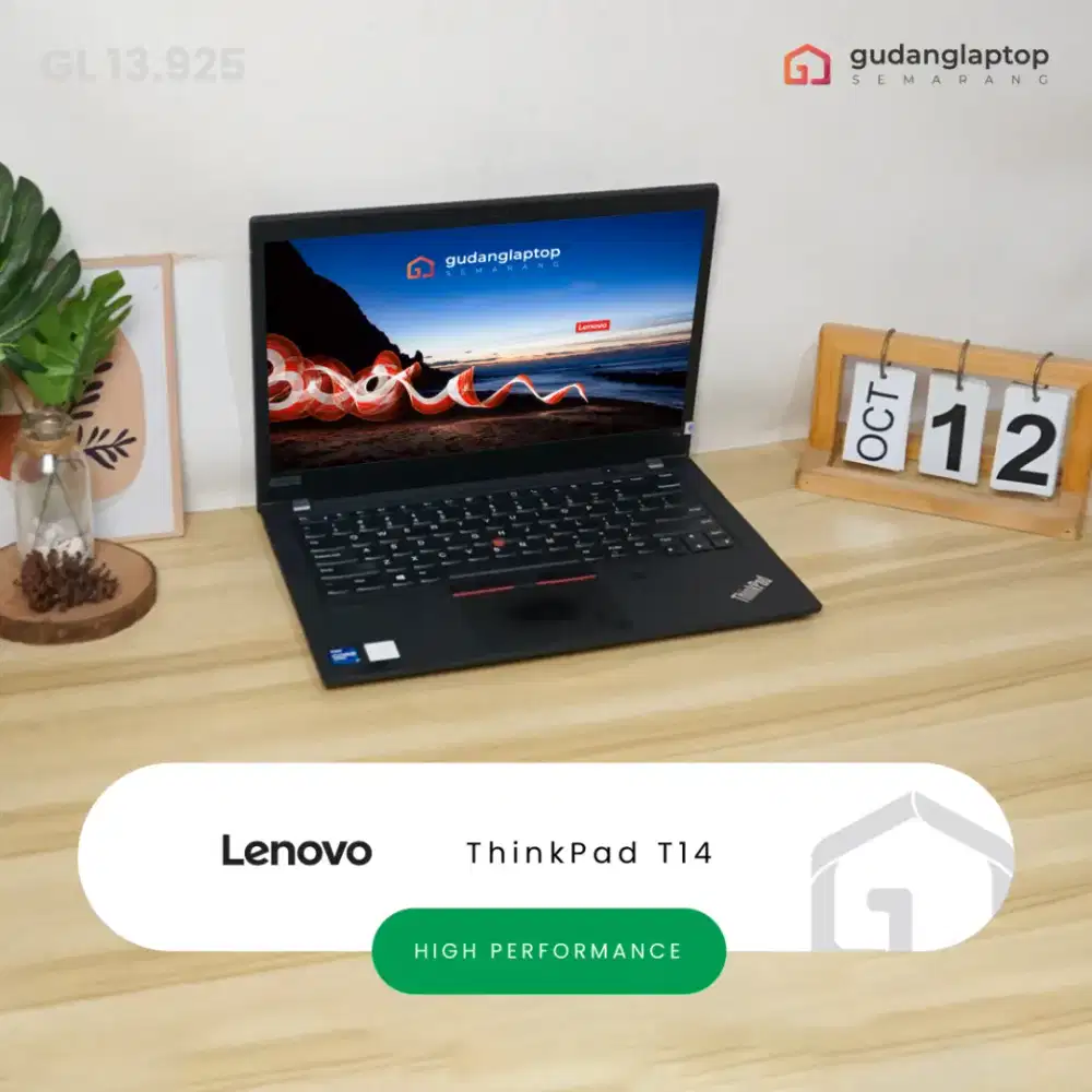 LENOVO ThinkPad T14
INTEL Core i7 - 1185G7 16GB 512GB Intel Iris