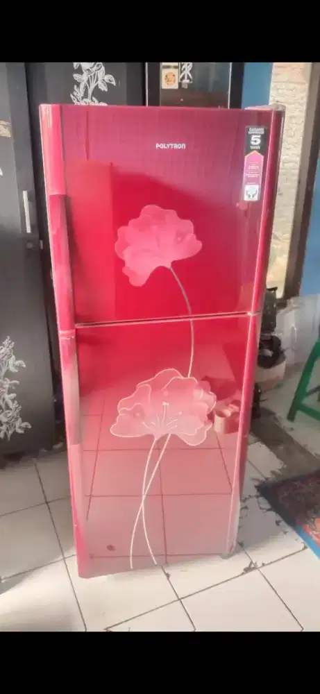 Jual kulkas 2 pintu normal no kendala merk POLYTRON BALEZZA