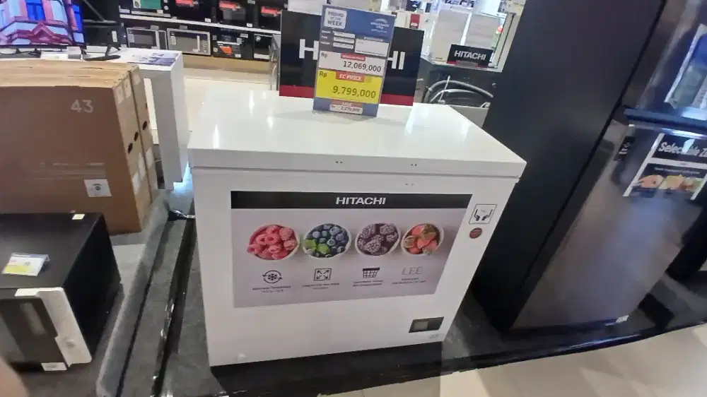 FREEZER HITACHI REFRI SBS