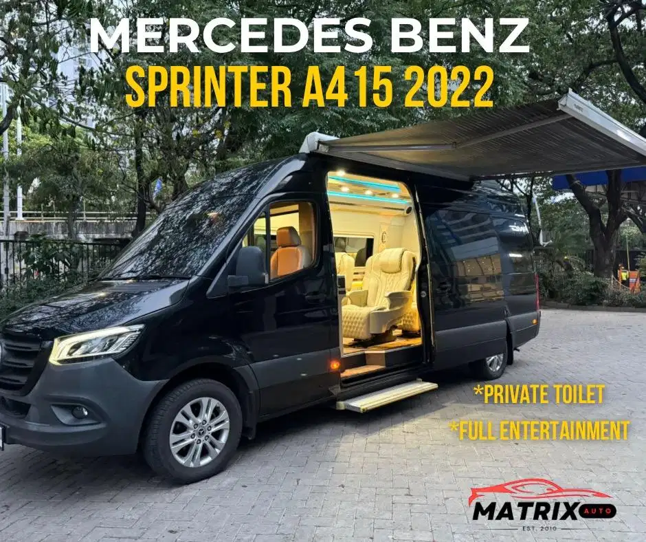 MERCEDES BENZ SPRINTER 2022! KONDISI SUPER! SPRINTER FULL OPTION