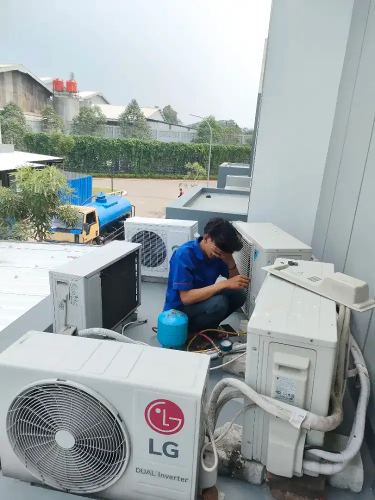 BONGKAR PASANG AC SERVIS AC DLL