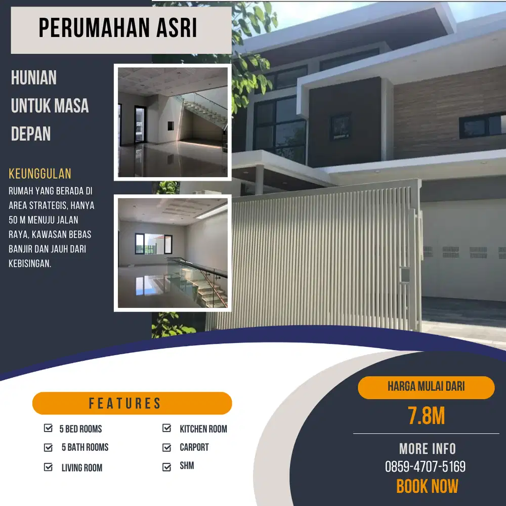 Jarang Ada.. Rumah Baru Konsep Minimalis dekat Alun-Alun Kota Bandung