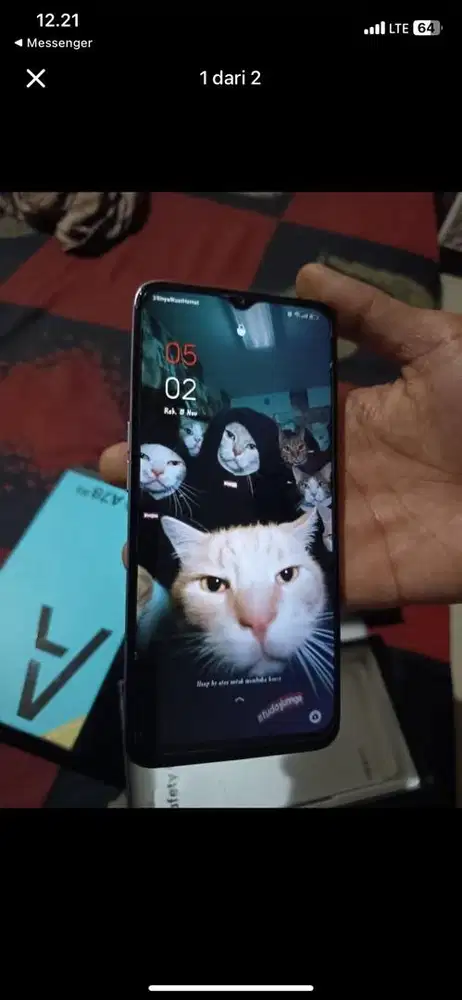 Dijual hp oppo a78 5GB Ram 8