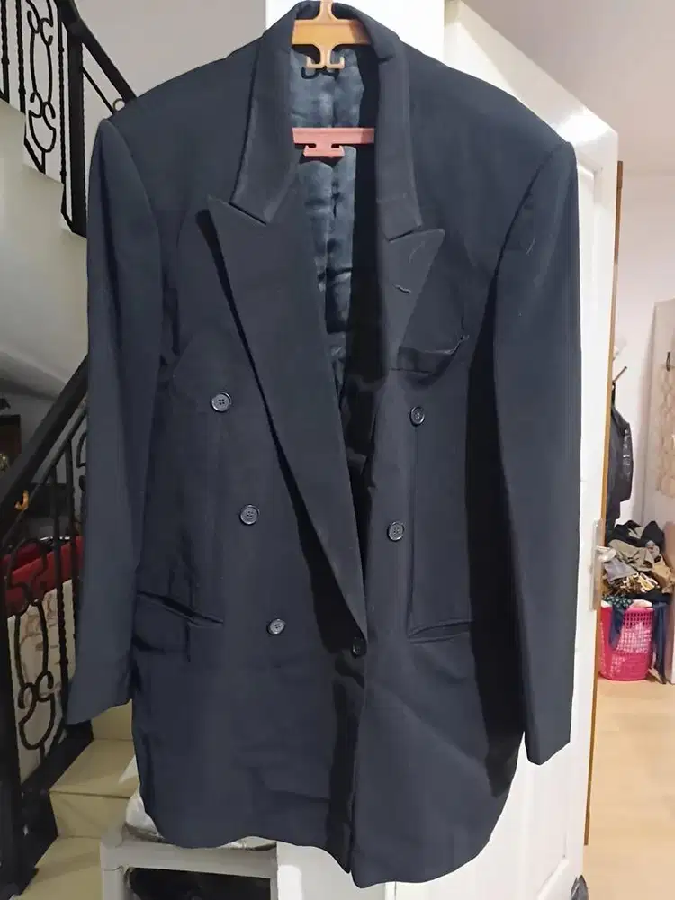 Jas blazer pria size XL besar jual murah likenew