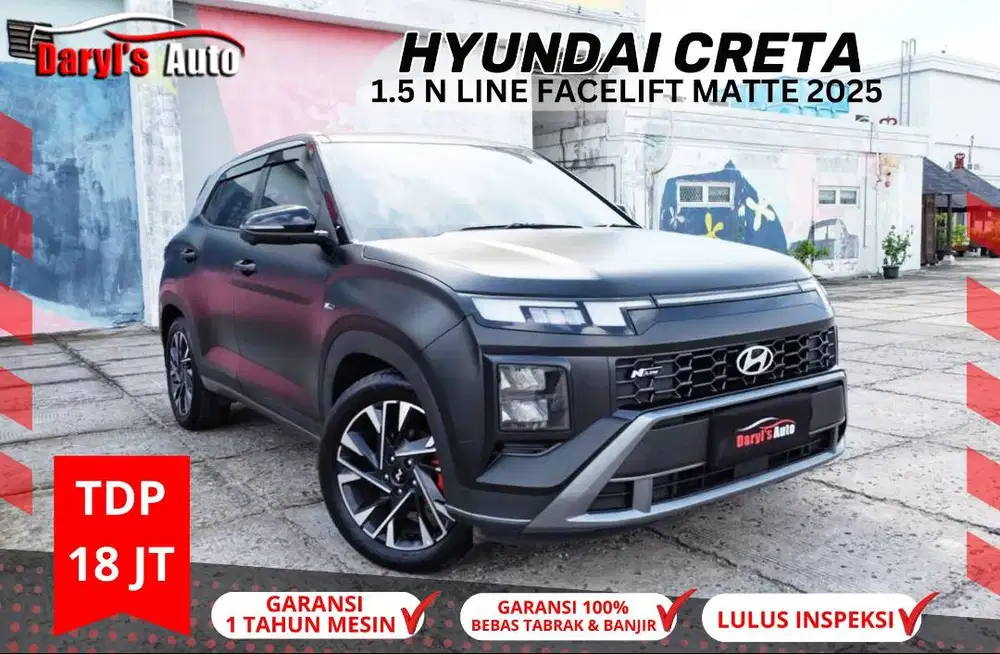 2025 HYUNDAI CRETA NLine Facelift Matte TDP 18jt
