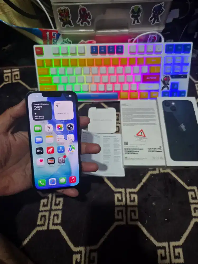 iPhone 13 128Gb iBox Mulus Garansi On Bisa TT