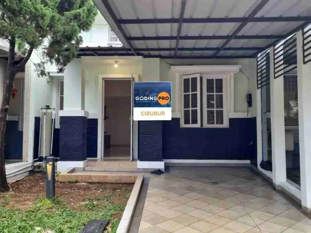 Jual cepat runah cantik siap huni cluster favorite 1,1 M nego. Kota wisata cibubur.
