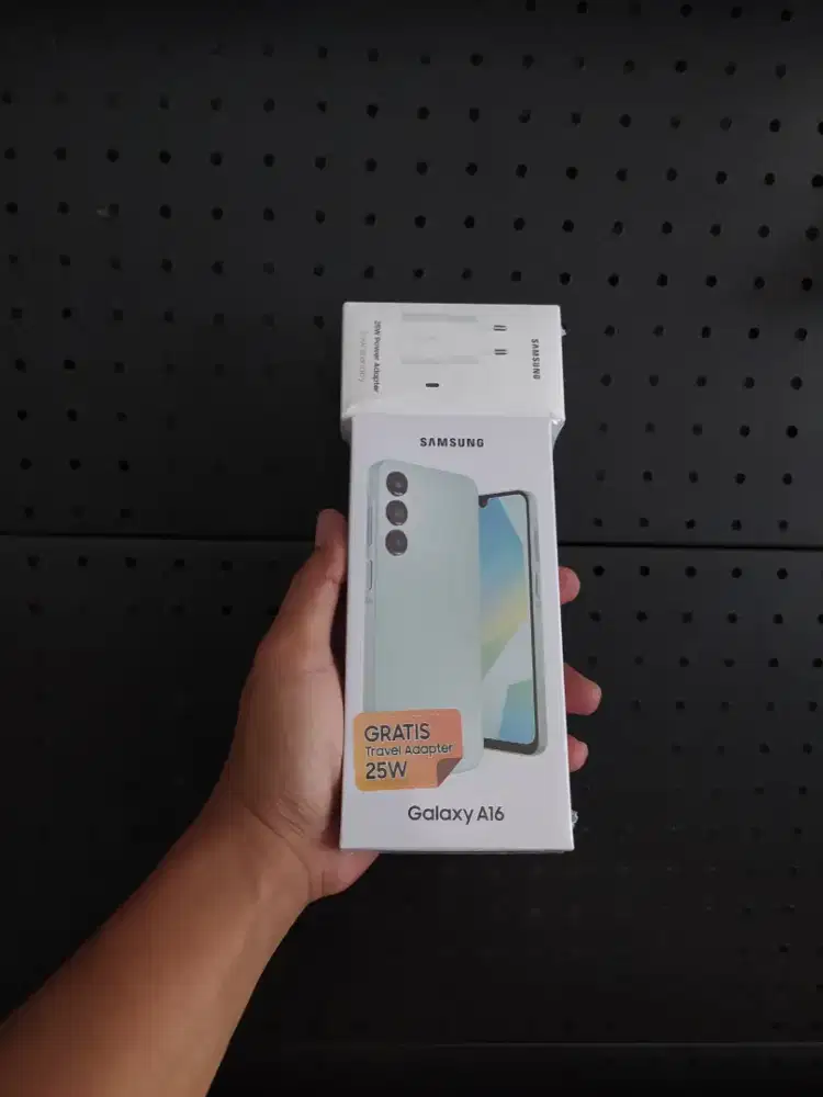 Berminat silahkan WA Samsung Galaxy A16 8/256 Garansi resmi 1thn