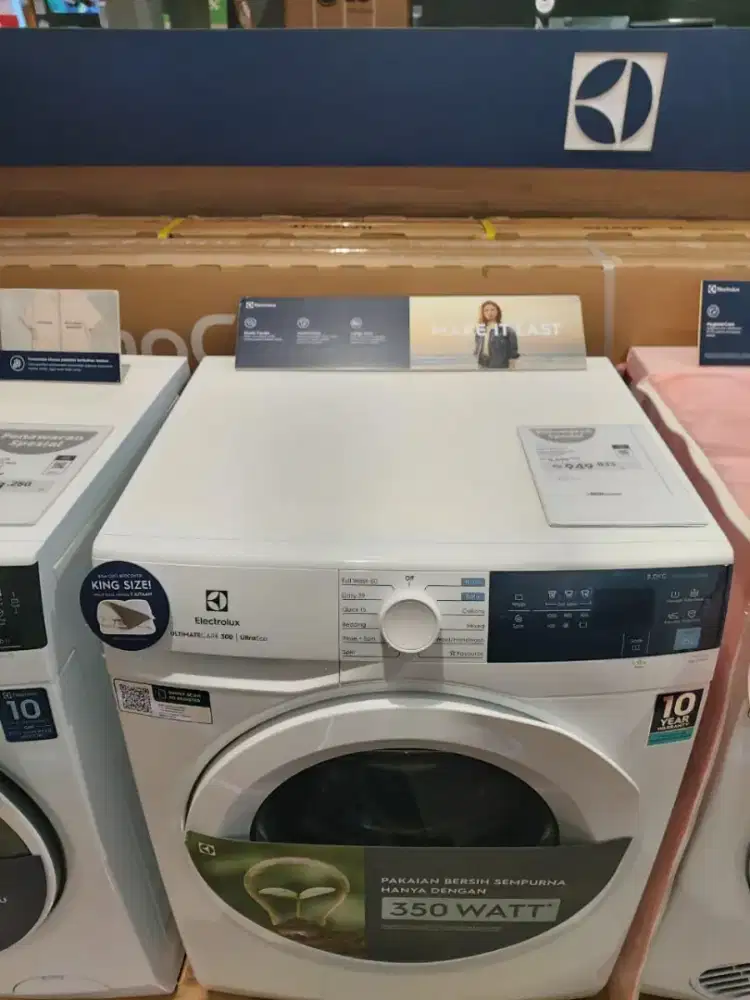 Mesin cuci front loading elektrolux 8kg