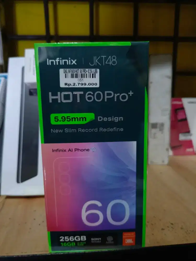 INFINIX HOT 60 PRO+ 16/256GB 'ATLANTIS DAHSYAT DAHSYAT'
