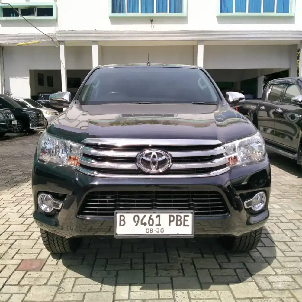 TOYOTA HILUX DC 2.4G 4X4 M/T 2020 ORIGINAL DALAM KOTA  NOPOL B JAKARTA