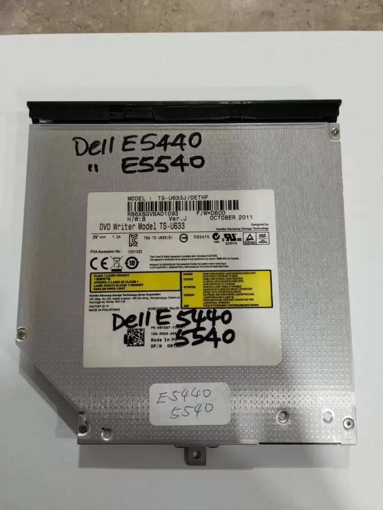 DVD CD RW DELL E5540 E5440 MODEL TS-U633J