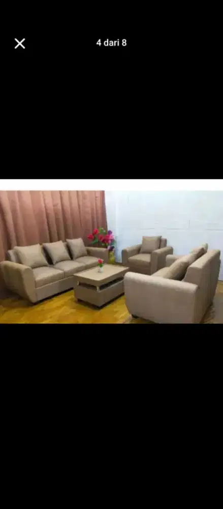 Sofa 321 Minimalis Termurah, Kain Kagawa Informa..