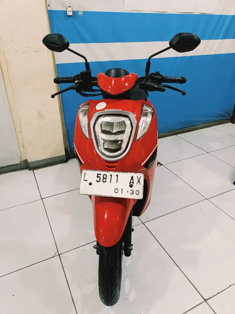Merah glossy HONDA GENIO 110 ESP CBS SPORTY FI ECO 2019