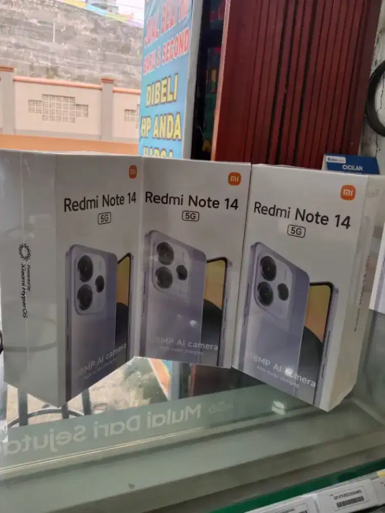 New Redminote 5G ram8/256 garansi resmi 1 tahun