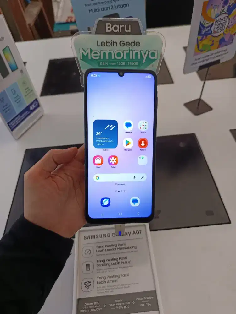 Samsung A07, daerah medan bisa diantar