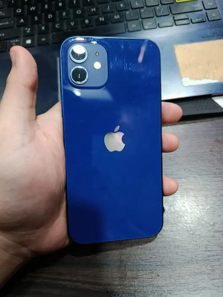 Iphone 12 128GB blue inter beacukai