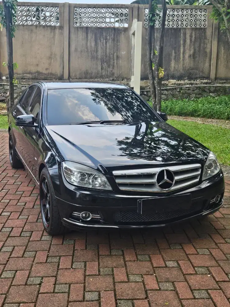 [Harga Terbaik!!] Mercedes Benz C200 Avantgard NIK 2010!! Hitam