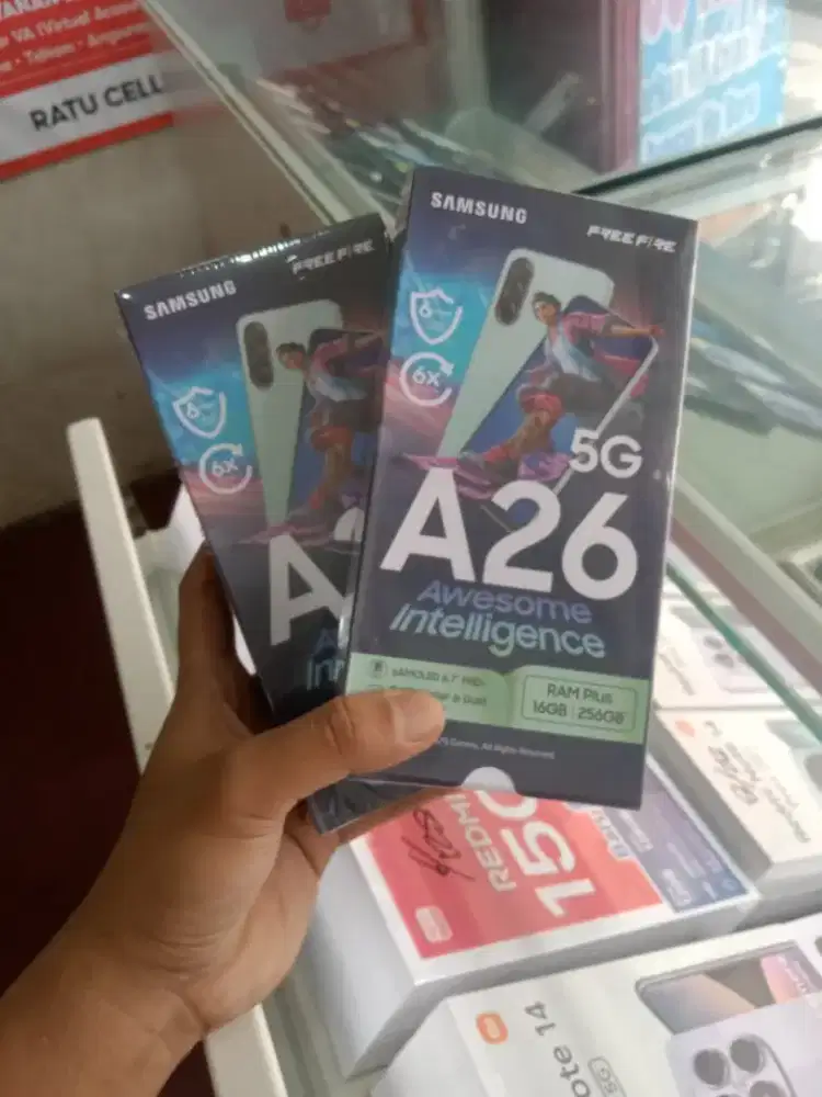 New Samsung galaxy A26 5G ram8/256 garansi resmi 1 tahun