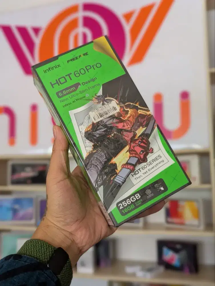 infinix Hot 60 pro ram 8/256 New Segel