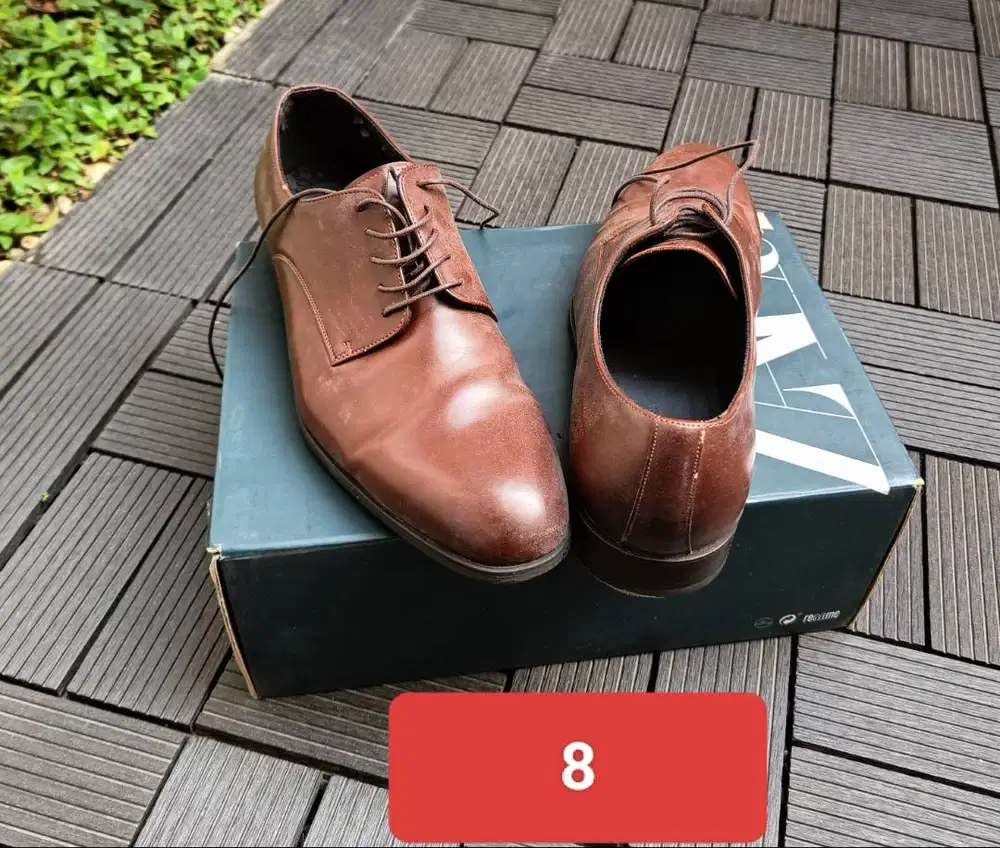 Sepatu zara pantofel size 44 cowo pria