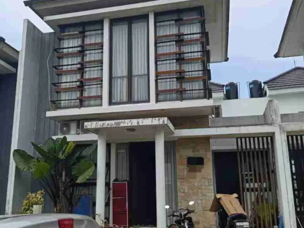 Rumah Modern di Perumahan Cyberpark Residence