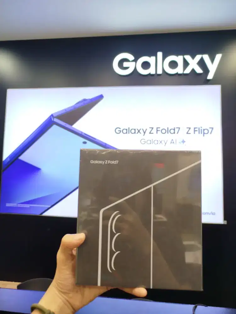 SAMSUNG GALAXY FOLD 7 BERGARANSI RESMI CICILAN SYARAT CUKUP KTP SAJA