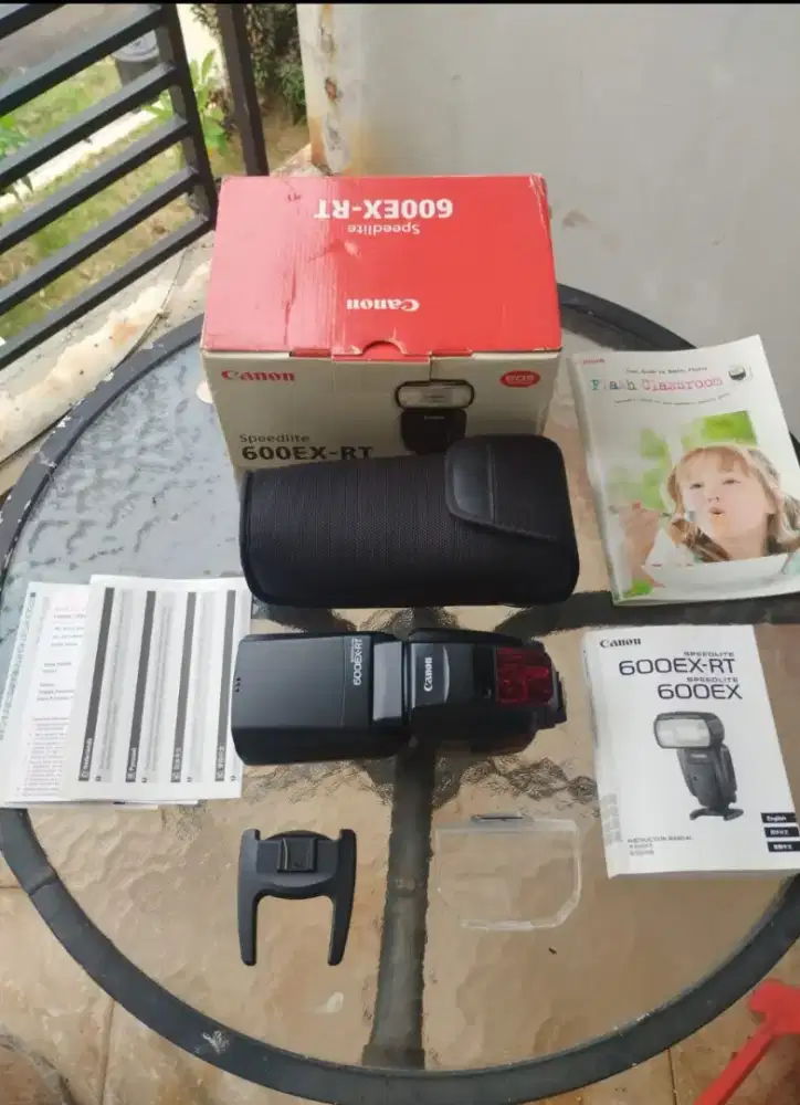 Flash Canon speedlite 600ex-rt kondisi 99%