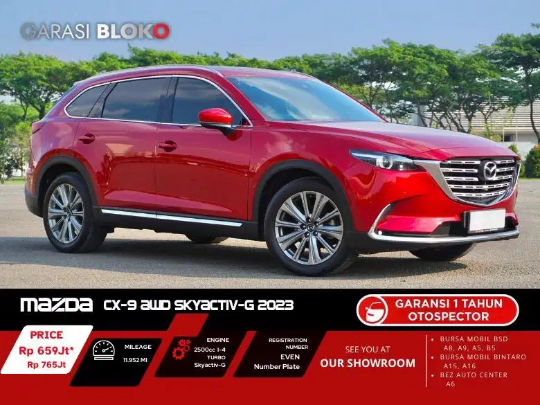 Mazda CX-9 Skyactiv-G 2.5L Turbo AWD 2023 cx9