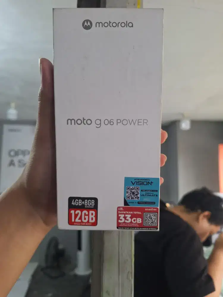 Motorola Moto G06 Power 12/128 Garansi Resmi 12 Bulan