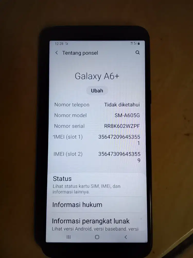Samsung Galaxy A6+ ram 4/64