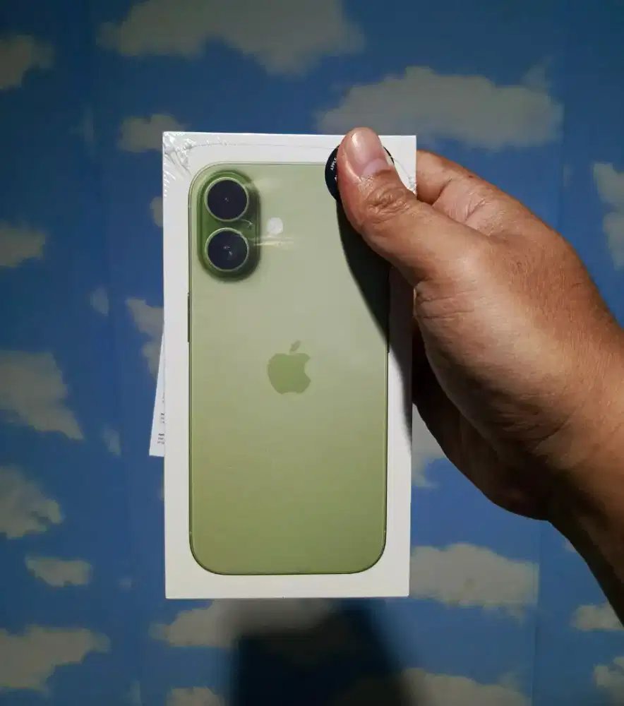 Iphone 17 256gb ibox sage baru dan segel