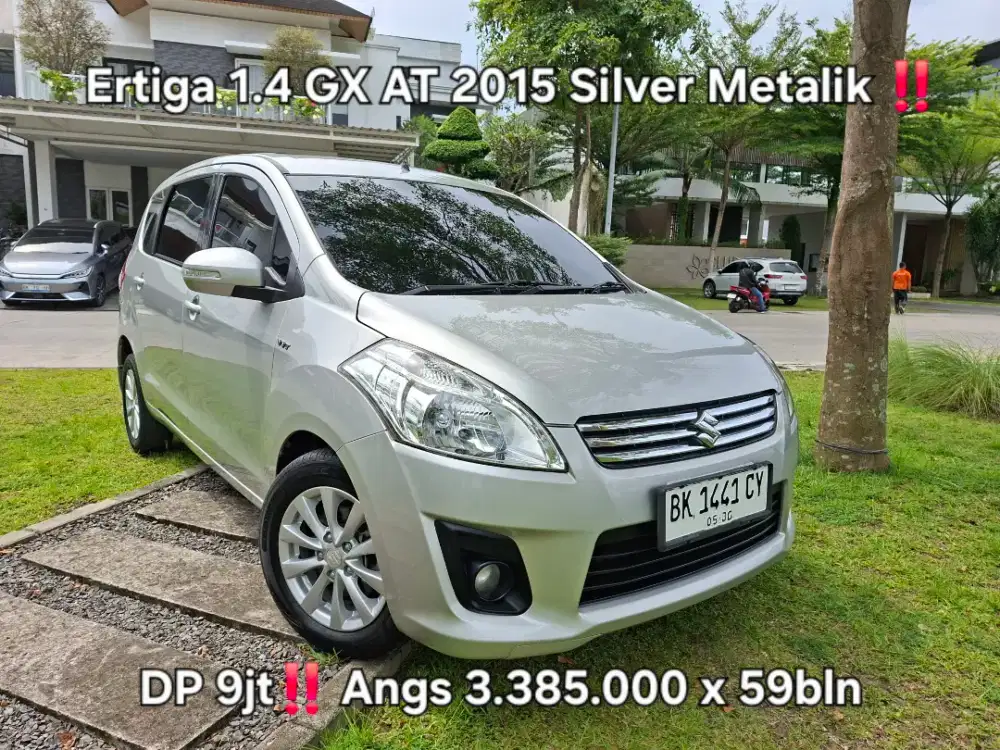 DP 9jt‼️Ertiga GX AT 2015 Silver metalik ertiga mt 2015 ertiga gx 2016