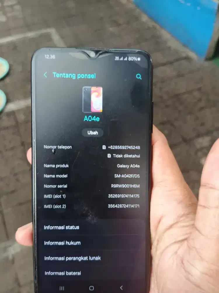 Samsung A04e Second