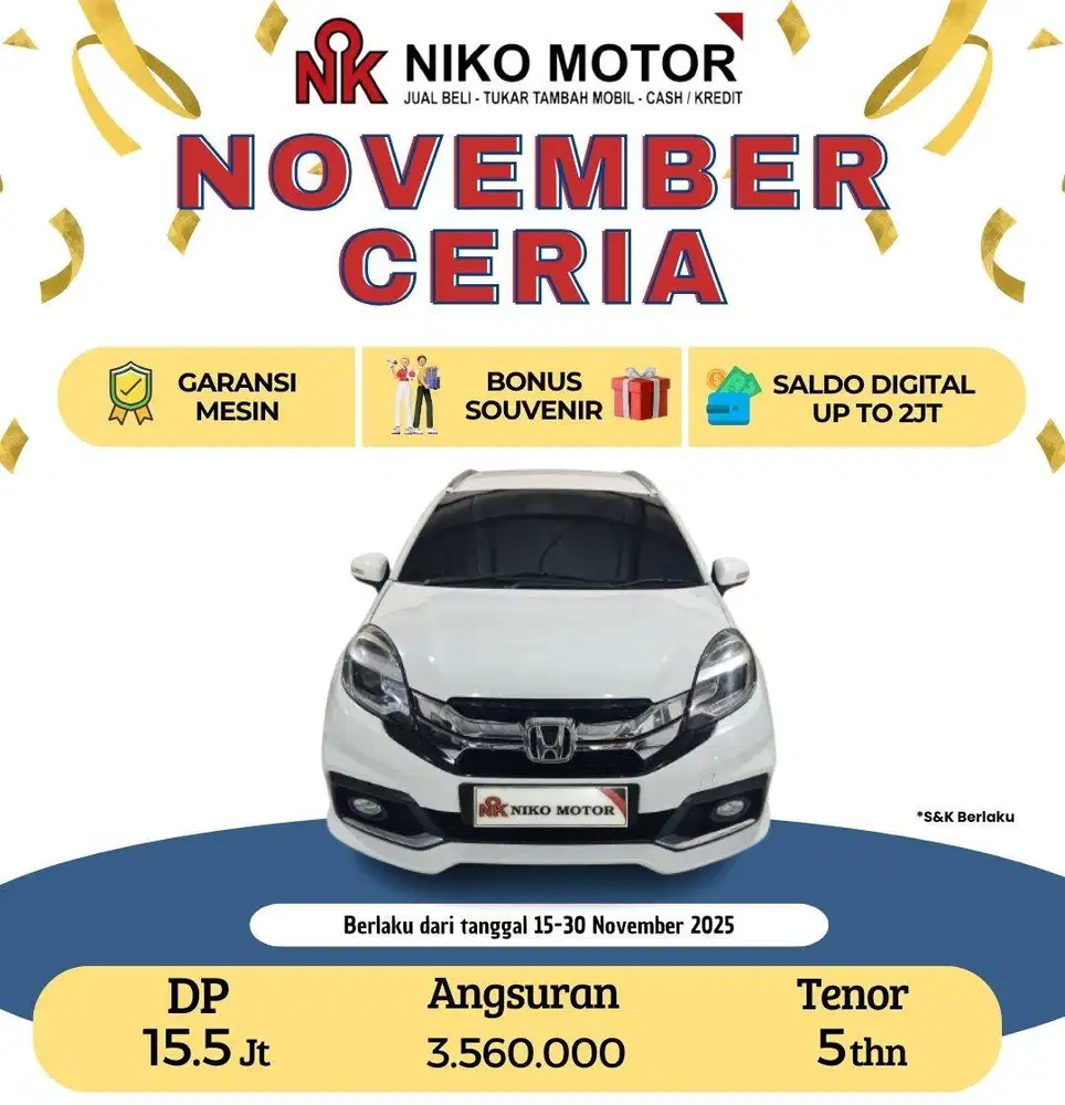 (ANTIK KM72RB) MOBILIO 1.5 RS 2014 AT :2013|2015