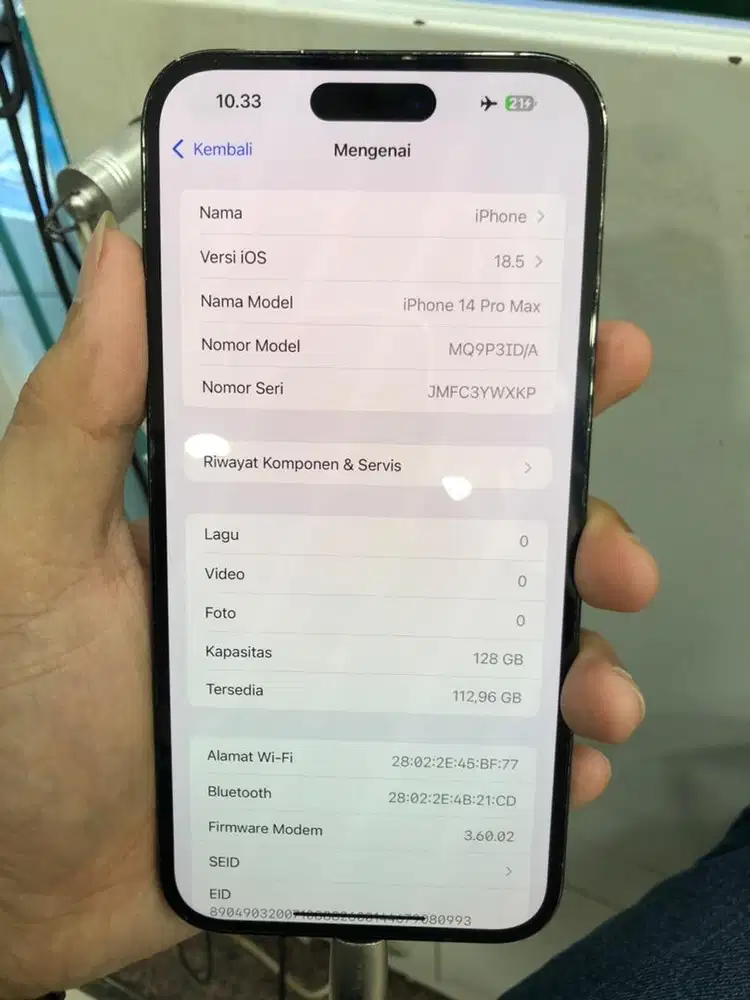 SECOND IPHONE 14 PRO MAX 128GB IBOX