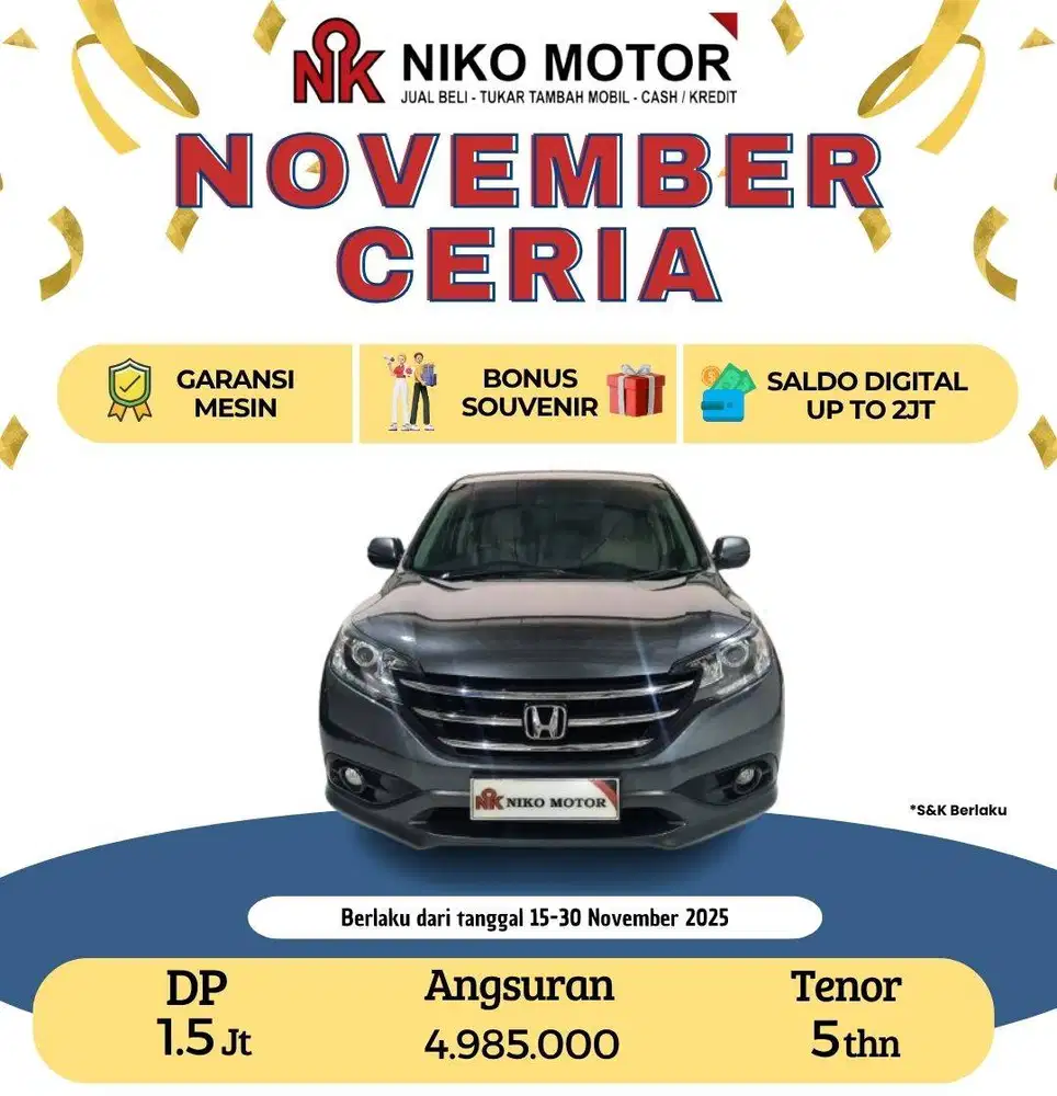 (MULUS) CRV 2.4 2014 AT :2013|2015