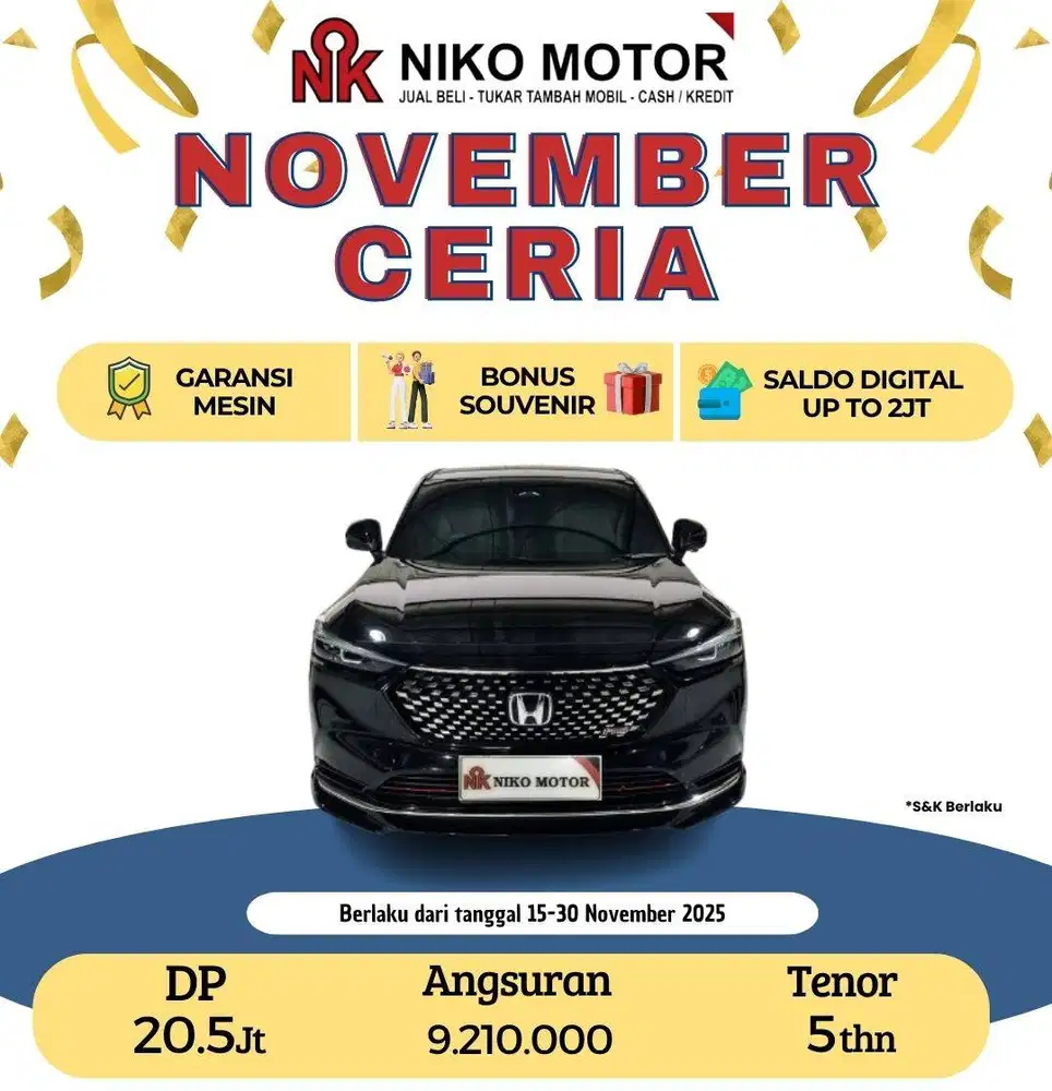 (ANTIK KM24RB) HRV 1.5 RS 2022 AT :2021|2023