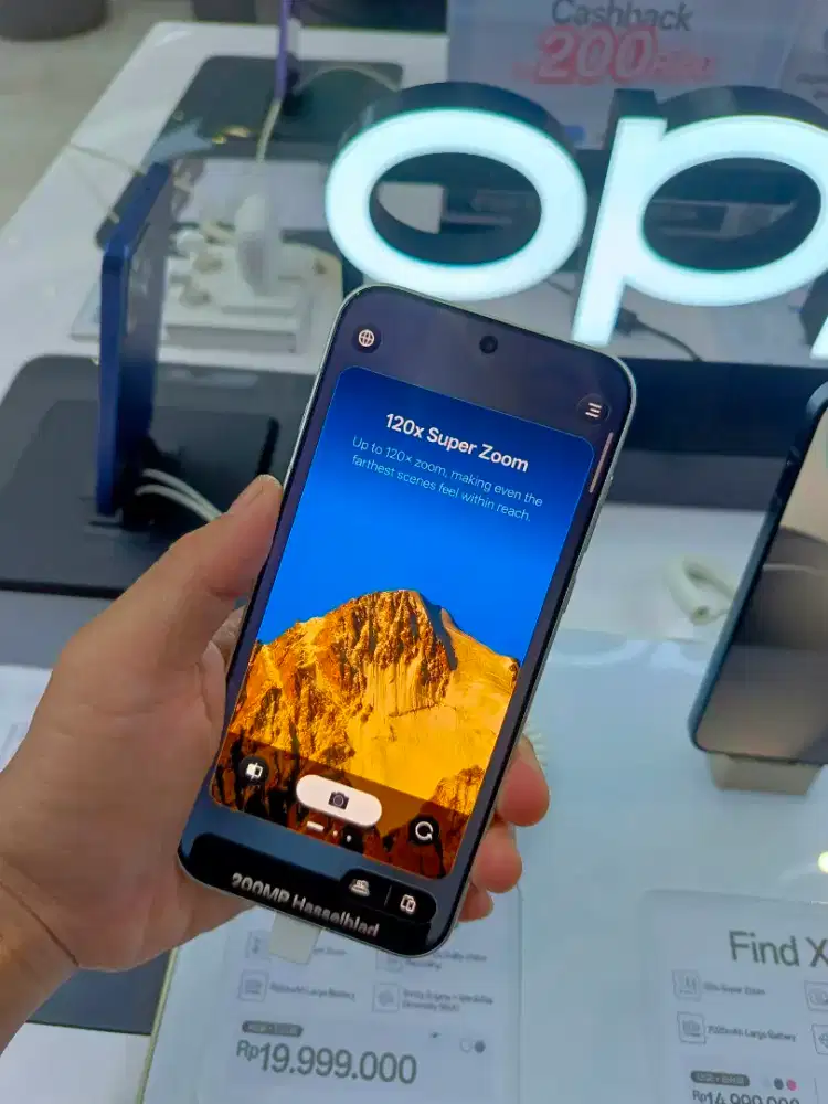 Oppo find x9 pro 200MP super zoom kamera cicilan cukup pakai KTP