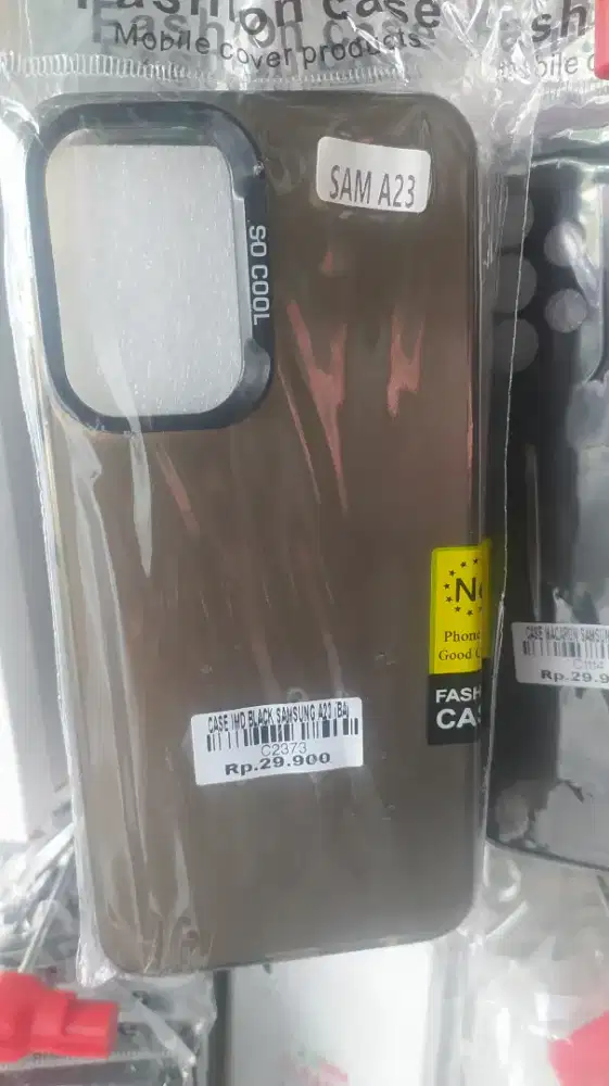 CASE IMD BLACK SAMSUNG A23 ATLANTIS DAHSYAT