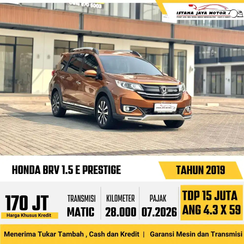 Honda BRV E Prestige AT 2019