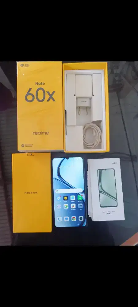 Realme Note 60x 4/128 masih bagus siap pakai