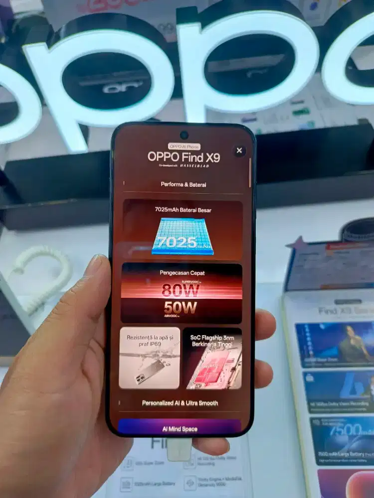 Oppo find x9 120x super zoom 12/256 promo cicilan cukup KTP