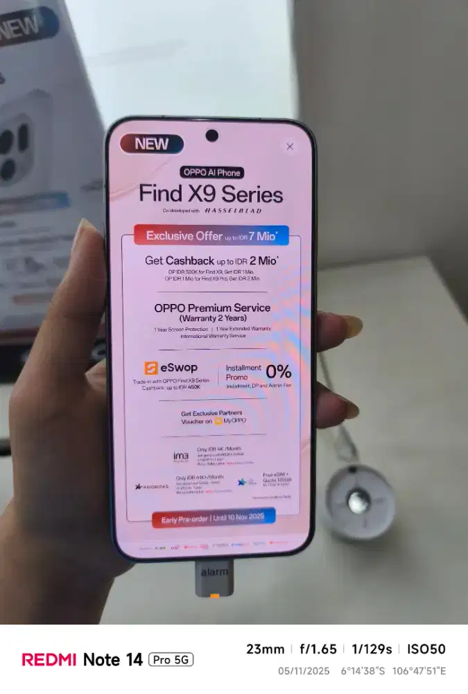 OPPO FIND X9 BISA CICILAN