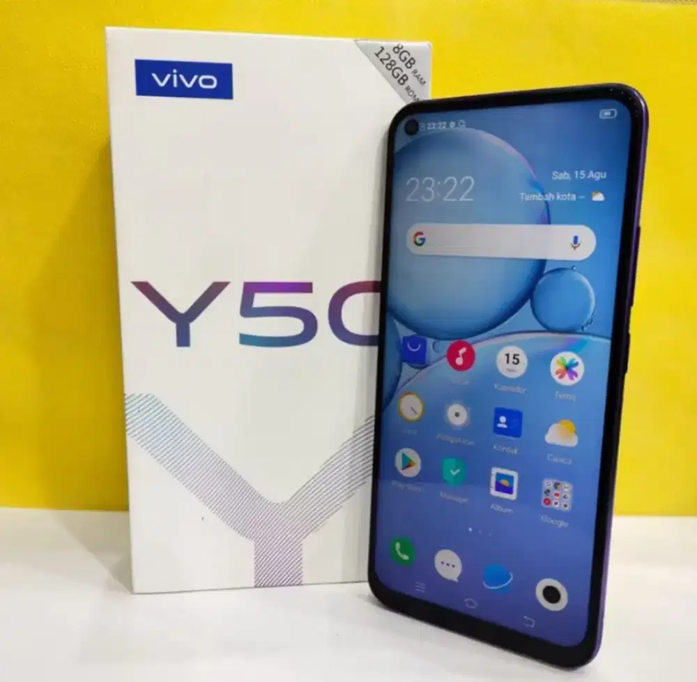 Murah hp Vivo Y50 8/128 LKP, BS TT
