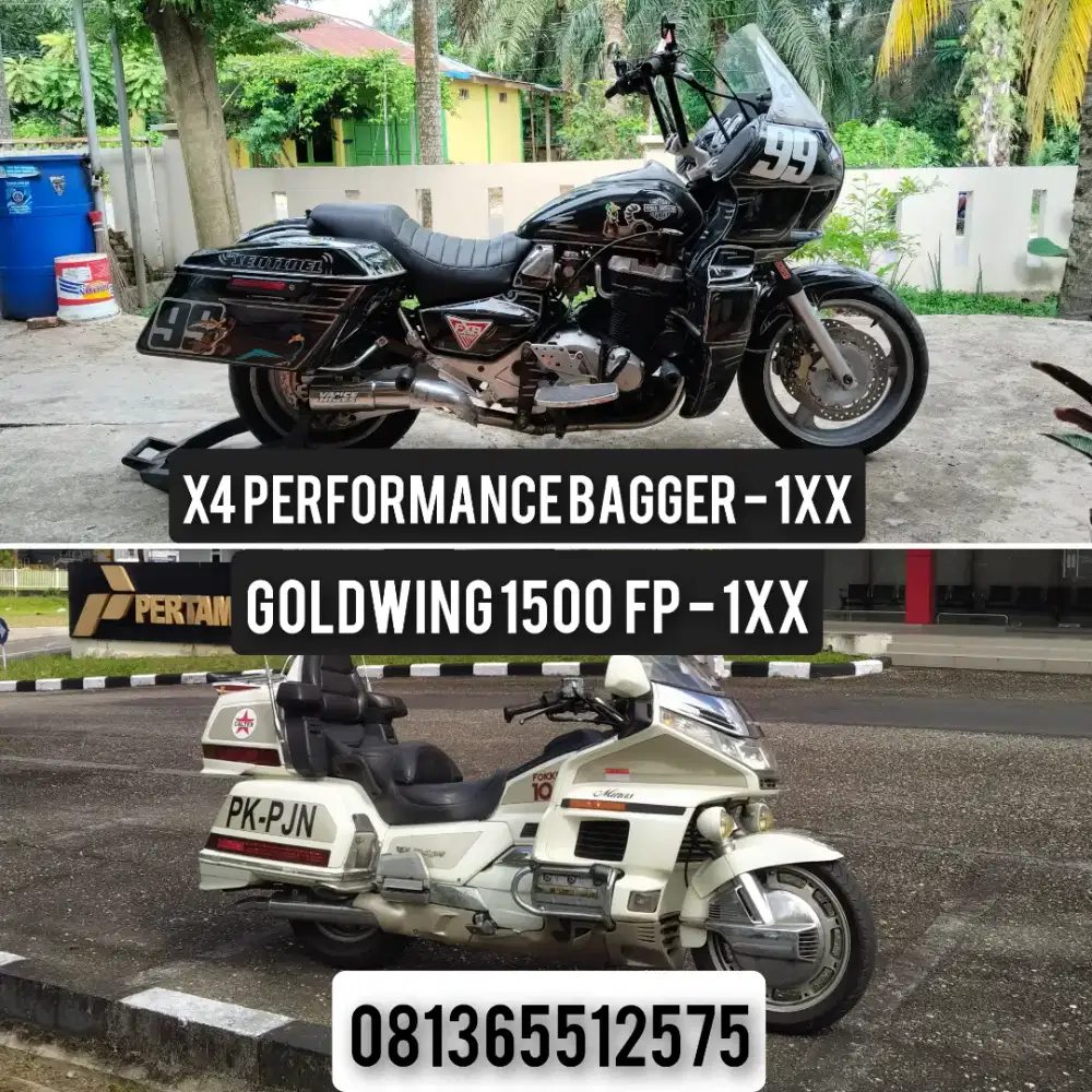 Dijual Honda goldwing FP, X4 performance bagger