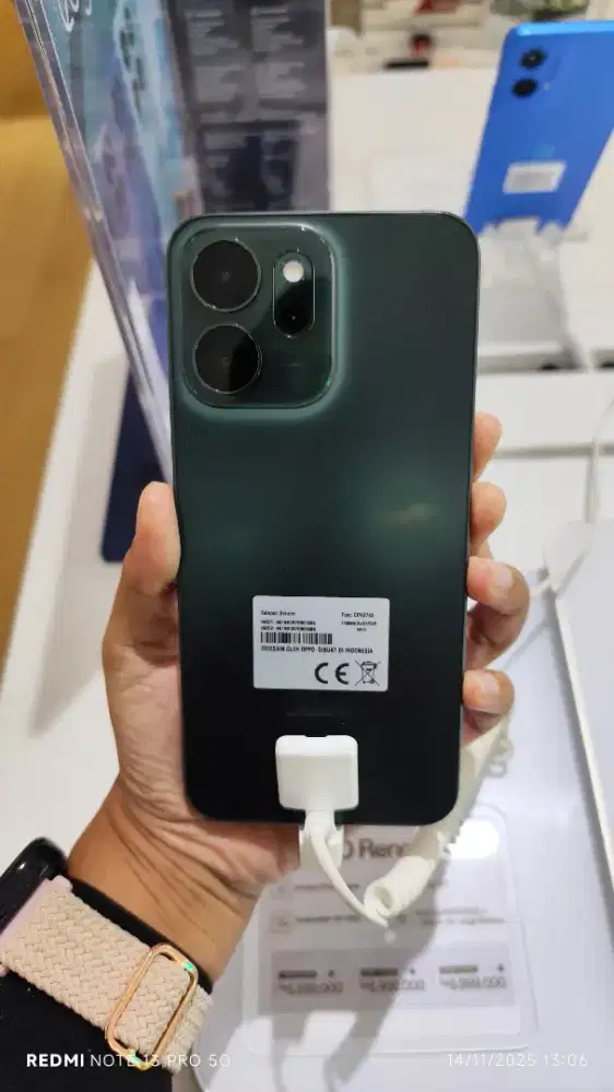 Kredit tanpa DP Oppo Reno 14F 5g 8/256gb, gratis 2x cicilan